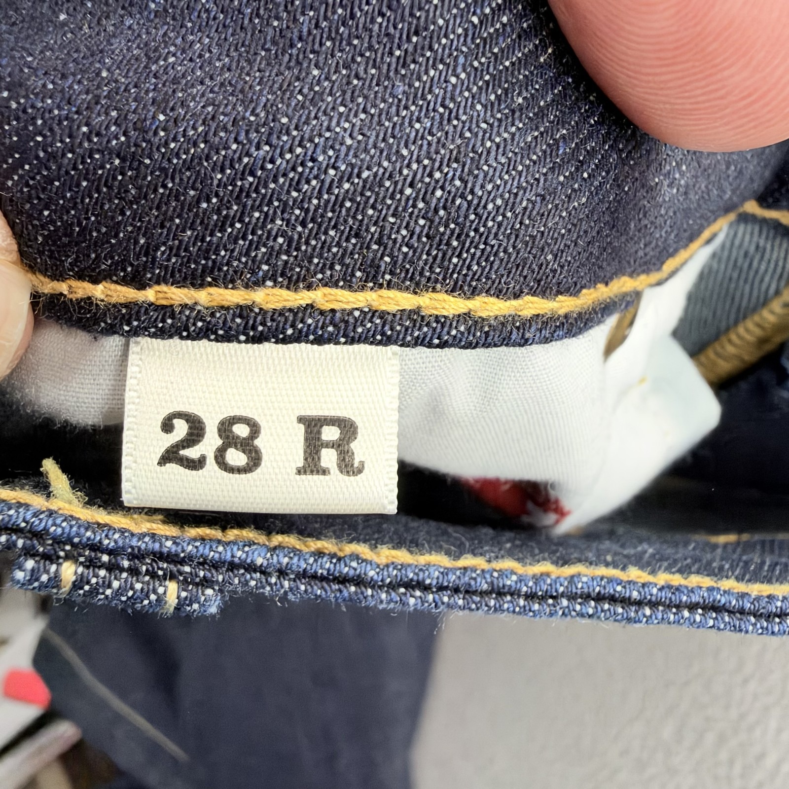 Schaefer Outfitter Jeans Womens 28r Dark Indigo Dallas Bootcut Stretch Denim — image 5 of 8